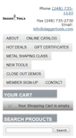 Mobile Screenshot of daggertools.com